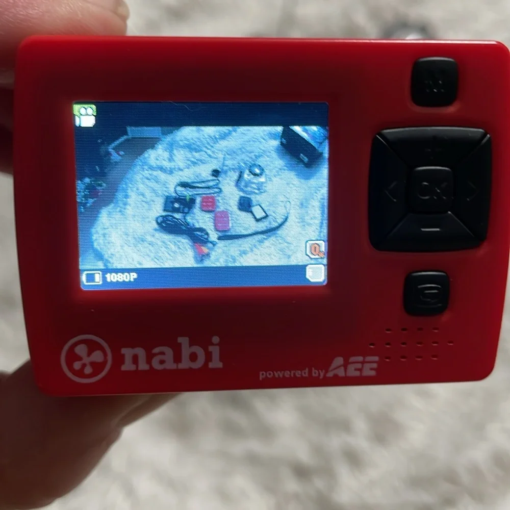 New Nabi Look HD Sport Camera NIB Underwater Action 1080P Wide Angle Lens Ewmote